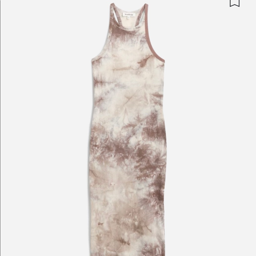 Yesly Maternity Tie Dye Maxi Racerback Dress